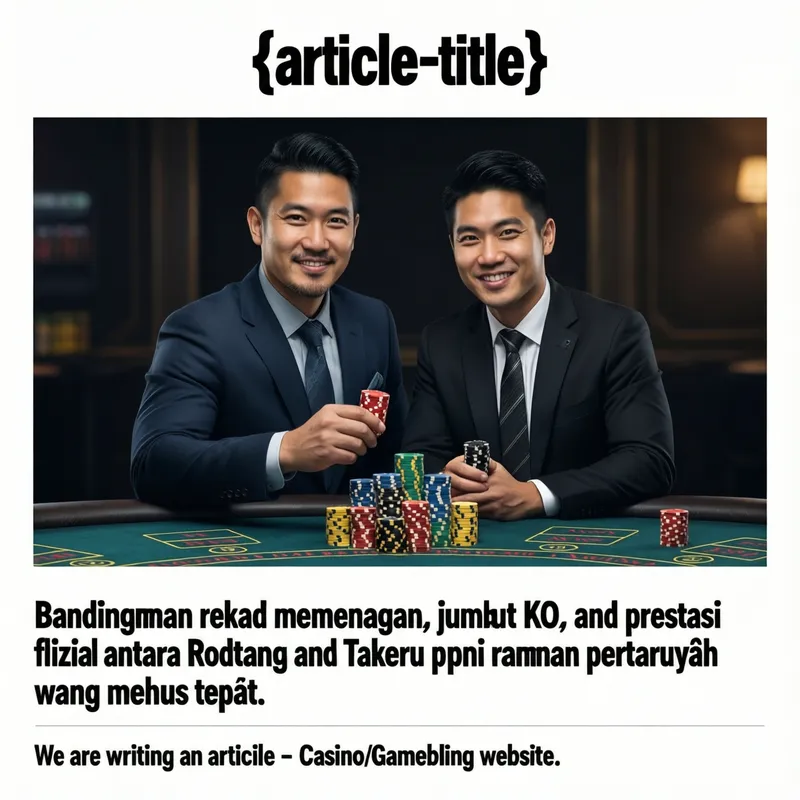 Statistik Rodtang vs Takeru